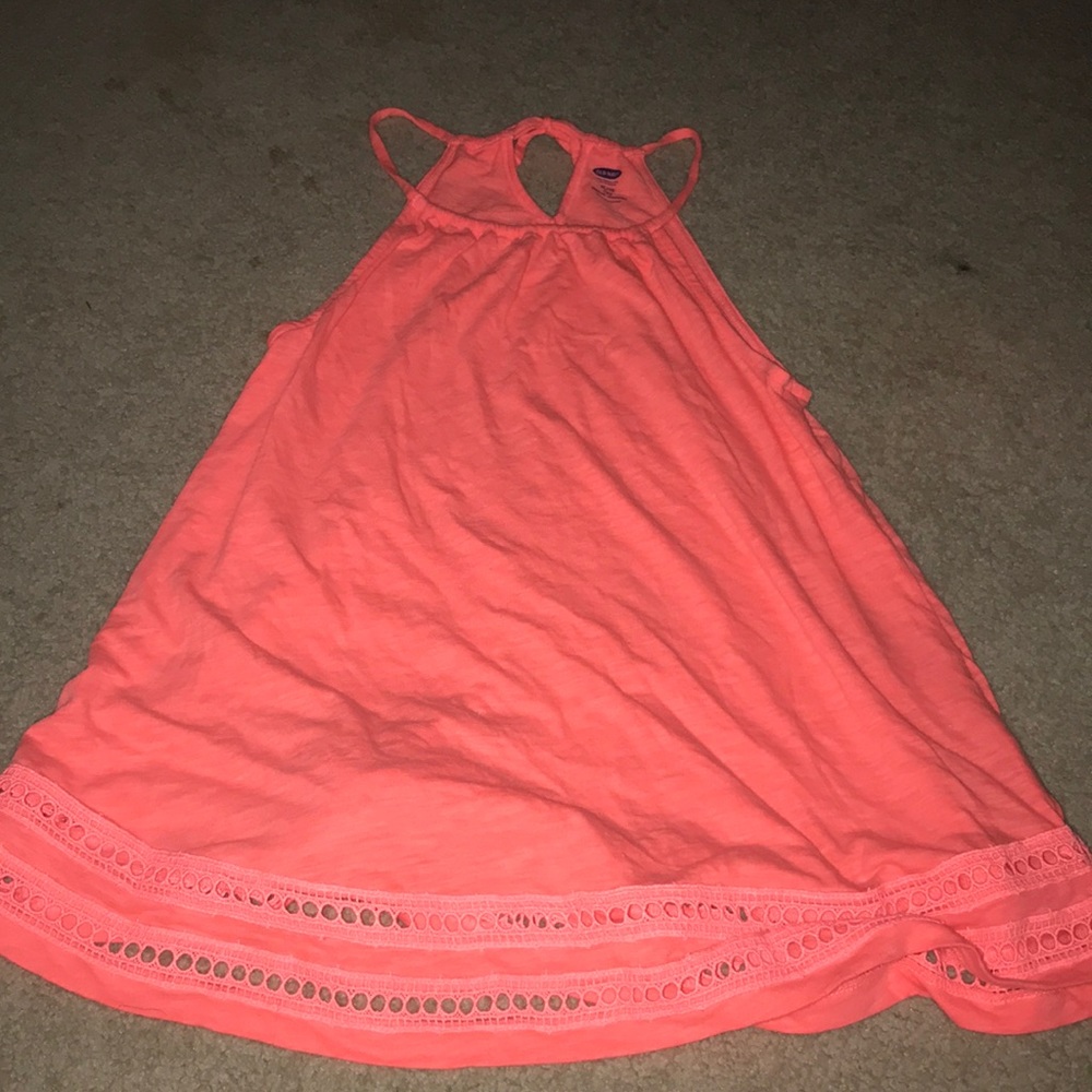 Pink tank top